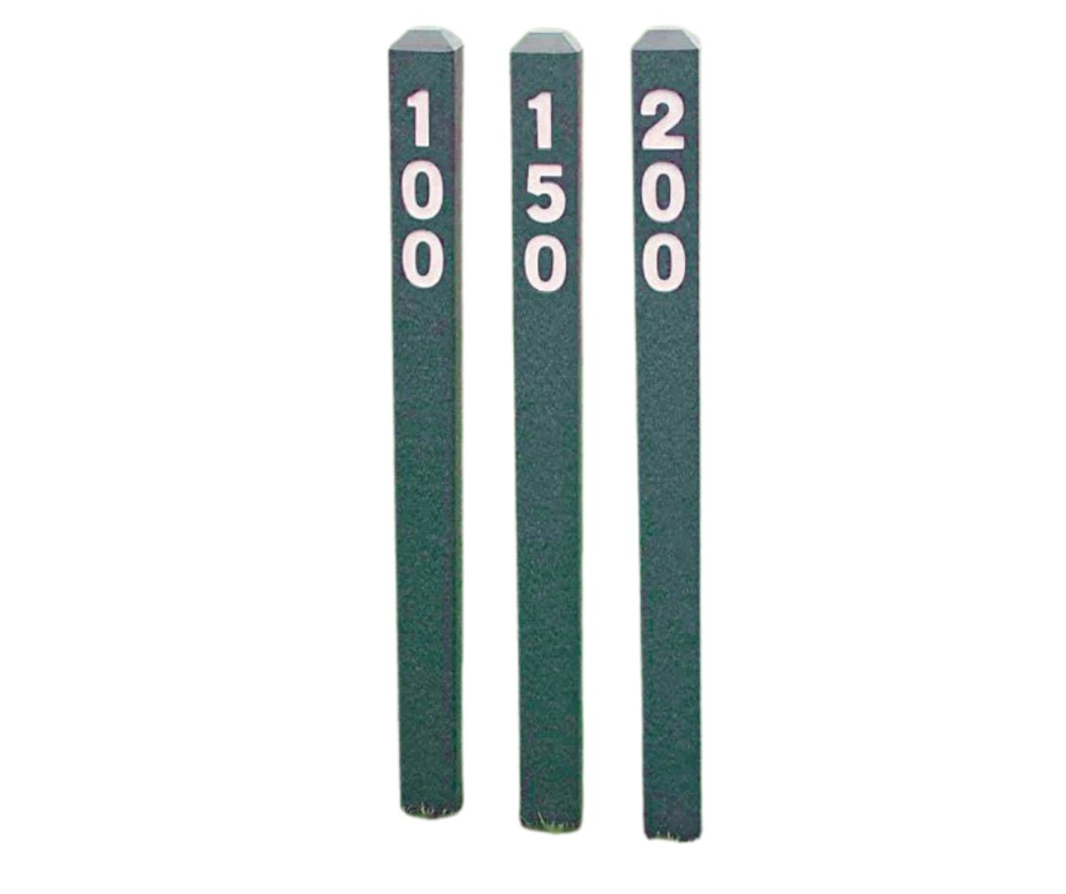 4" x 4" Engraved Distance Markers
